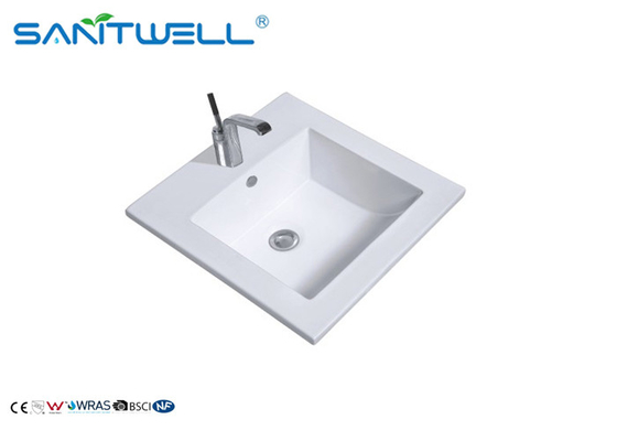 Indoor Counter Top Wash Basin With Sink And Faucet AB8003-40 410×410×170mm