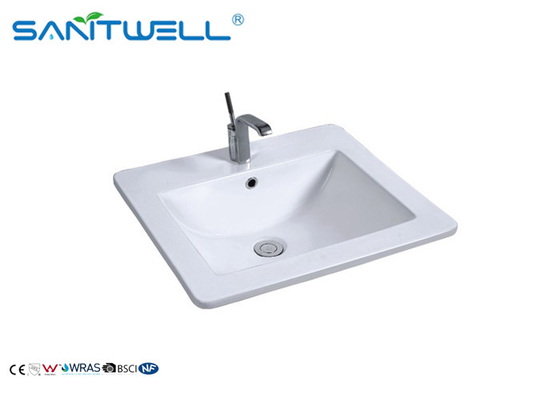 Vanity Unit Rectangular Counter Top Wash Basin AB8003-53 530×460×170 Mm