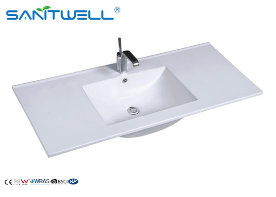 Commercial Counter Top Wash Basin Single Sink Bowl With Drainer AB8003-100