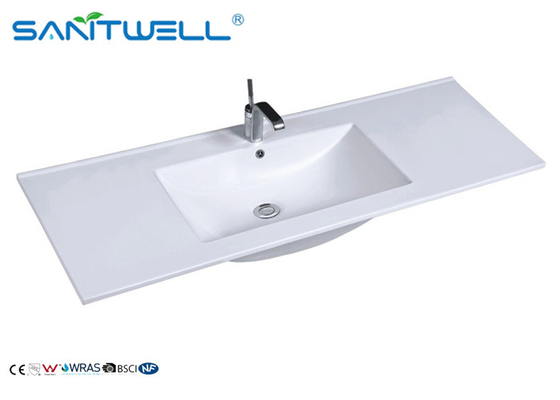 Ceramic Single Bowl Counter Top Wash Basin AB8003-120 Single Hole
