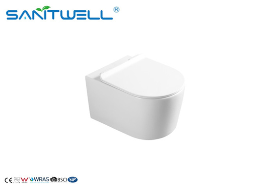 Modern Design Rimless SWM9315 Sanitary Wall Mounted Round WC Sanitary Ware Ceramic