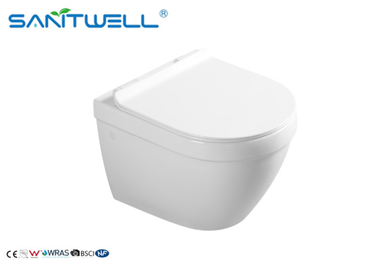 SWM9317 Wall Mounted WC / Wall Hung Toilet Water Closet Wc Toilet Rimless