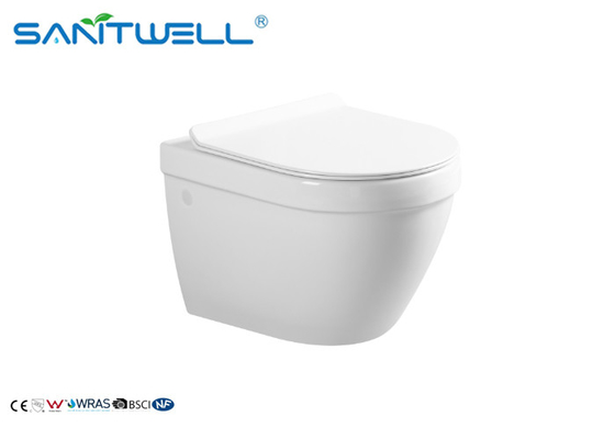 SWM9317 Wall Mounted WC / Wall Hung Toilet Water Closet Wc Toilet Rimless