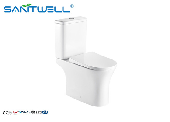 Sanitary Ware Ceramic Wc Toilet Washdown S Trap P Trap Two Piece Floor Standing