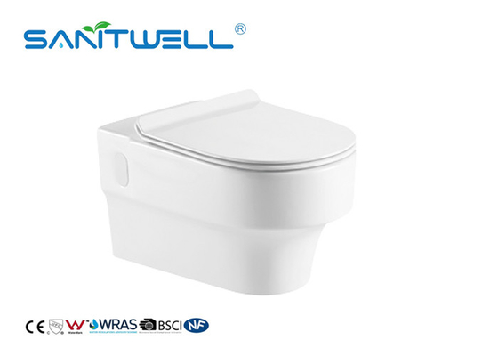 Sanitary Ware Washdown Toilet Ceramic Gravity Flushing Water Saving