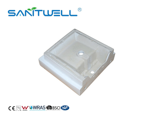 White Color Ceramic Wash Basin Sanitary Ware Basin For Bathroom CE Certification