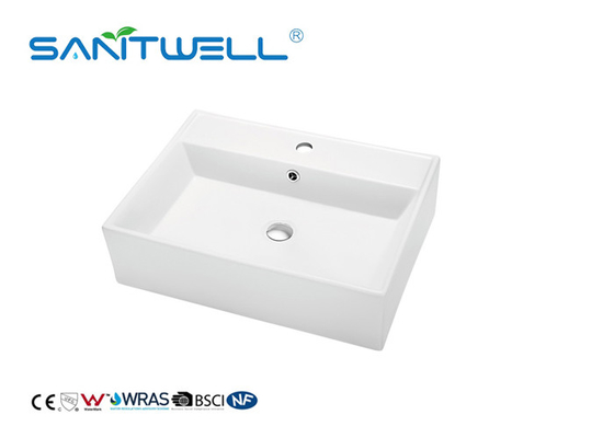 Durable Glossy Ceramic Art Basin For Home Hotel Toilet Cleaning Modern Design