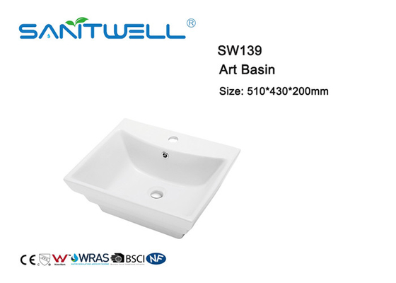Bathroom Ceramic Art Basin Counter Wash Basin Beautiful Glaze Scratch Resistant