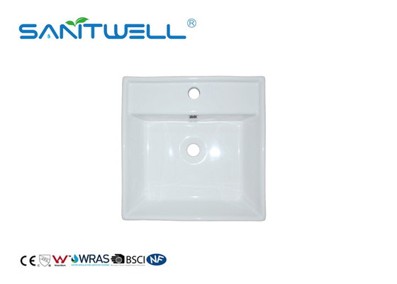 Ceramic Basin SWA55A Ceramic Cabinet Toilet Wash Basin Self Cleaning Glaze With ISO9001
