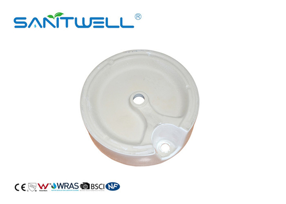 Toilet Hand Wash Ceramic Art Basin Ceramic Basin Round Shape With Overflow 460 * 460 * 150mm