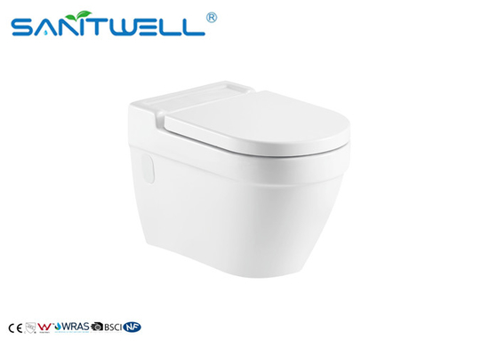 Comfortable Wall Mounted WC One Piece With Wash Down Flushing System