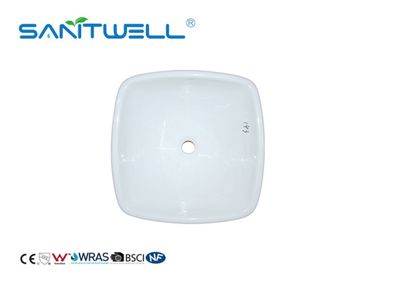 Standard Size Bathroom Sink Basin Ceramic Hand Basin With Solid Surface