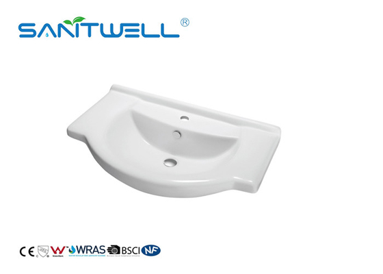 Cabinet Ceramic Art Basin Midedge Rectangular Shape Mounting Hardware Included