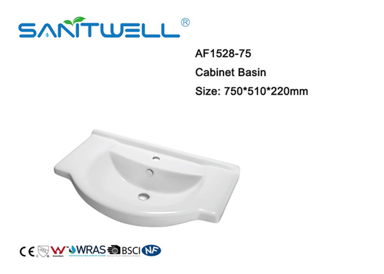 Cabinet Ceramic Art Basin Midedge Rectangular Shape Mounting Hardware Included