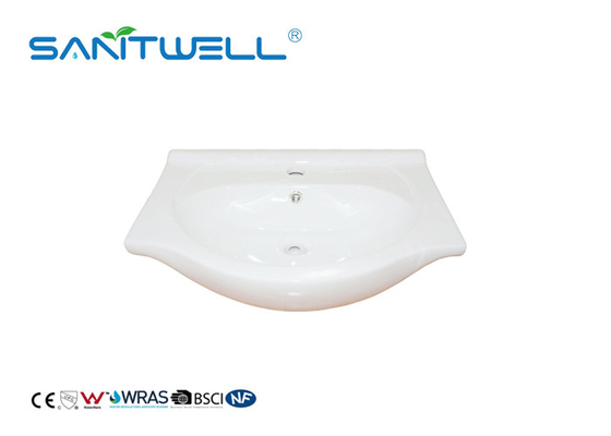 Cabinet Ceramic Art Basin Midedge Rectangular Shape Mounting Hardware Included