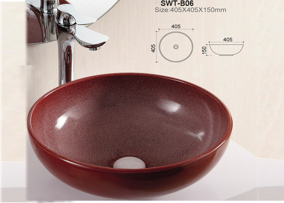 Bathroom Ceramic Art Basin Hand Wash Counter Top Basin With Good Design