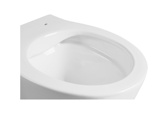 Chaozhou Popular Styles Concealed Cistern Antibacterial Rimless Wall Flush Toilet
