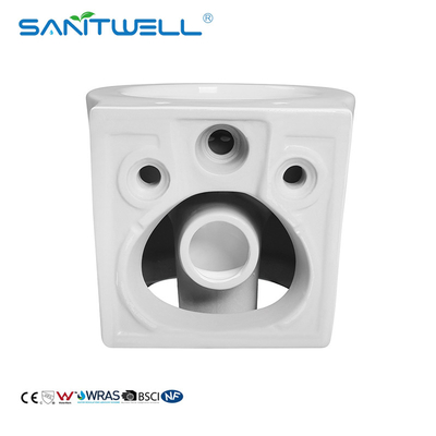 Chaozhou Popular Styles Concealed Cistern Antibacterial Rimless Wall Flush Toilet