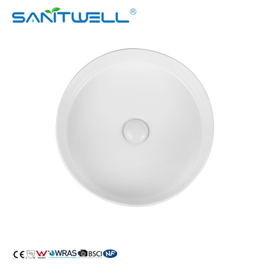 China SUppliers European Style Water Sink Sanitary Ceramic Basin Above Counter Basin