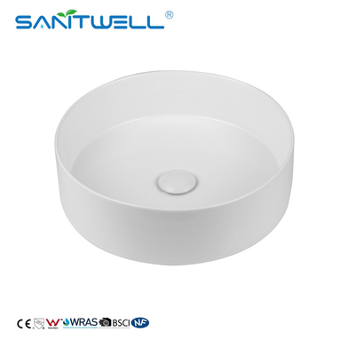 China SUppliers European Style Water Sink Sanitary Ceramic Basin Above Counter Basin