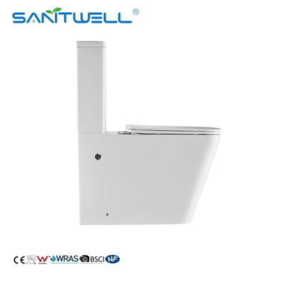 China Suppliers New Models UF Seat Cover Two Piece Rimless Toilets For Bathroom