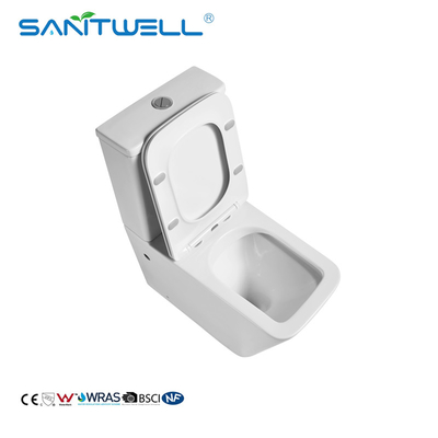 China Suppliers New Models UF Seat Cover Two Piece Rimless Toilets For Bathroom