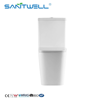 China Suppliers New Models UF Seat Cover Two Piece Rimless Toilets For Bathroom
