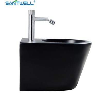 SWJ0131MB Bathroom WC pan White Wall Hung Bidet 480*370*325 mm size , Floor mounted bidet