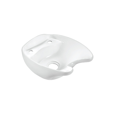 Ceramic shampoo bowl wash basin for barber shop