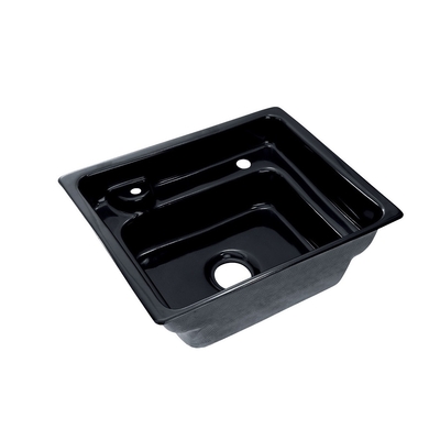 Black Ceramic shampoo bowl wash basin for beauty