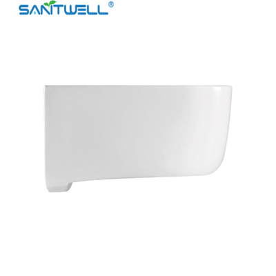 SWJ0231 Bathroom WC pan White Wall Hung Bidet 510*350*320 mm size , Floor mounted bidet