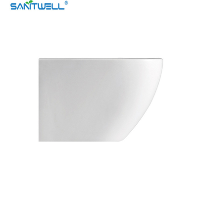 White Wall Hung Bidet Bathroom WC pan 480*370*325 mm size Floor mounted bidet SWJ0331