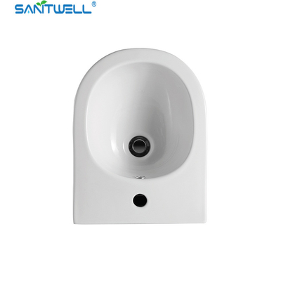 White Wall Hung Bidet Bathroom WC pan 480*370*325 mm size Floor mounted bidet SWJ0331