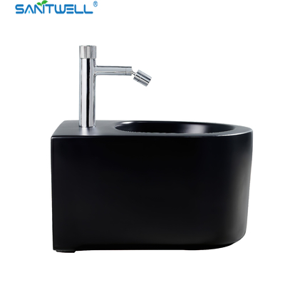 SWJ0431MB Bathroom WC pan White Wall Hung Bidet 490*370*300 mm size Floor mounted bidet