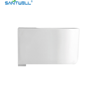 SWJ0431 Bathroom WC pan White Wall Hung Bidet 490*370*300 mm size , Floor mounted bidet