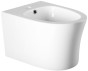 White Wall Hung Bidet SWJ0931 Bathroom WC pan 540*360*300 mm size , Floor mounted bidet