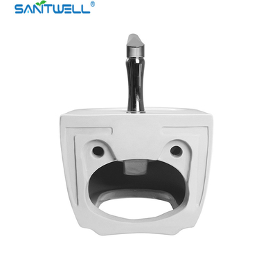 Wholesale Bathroom WC pan White Wall Hung Bidet 490*370*300 mm size Floor mounted bidet