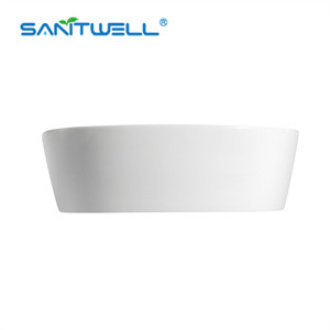 Modern Styles Glaze Modern rectangular Art Wash Basin Color Ceramic Basin Above Counter Basin