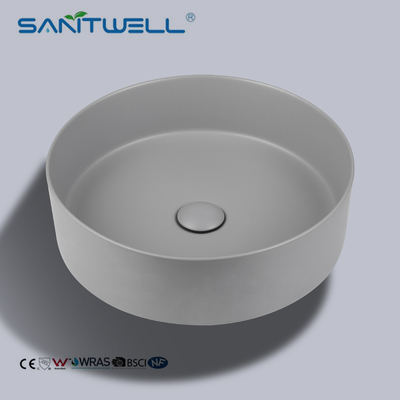 China Suppliers Modern round Art Wash Basin Above Counter Basin Ceramic Basin