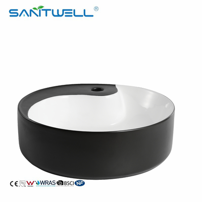 Thin Edge Ceramic Vessel Sink  Washing Ceramic Basin Countertop Ultra  Bathroom Above Counter Basin