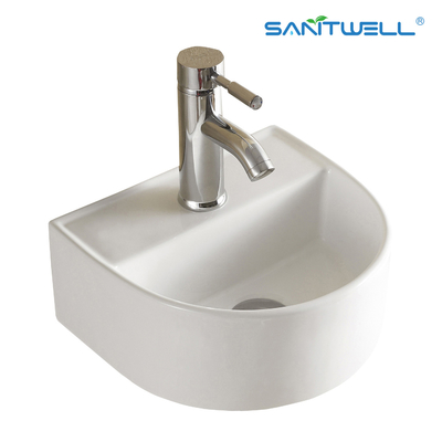 Ceramic Basin AB8307 square chaozhou suppliers wall hung sink Above Counter Basin