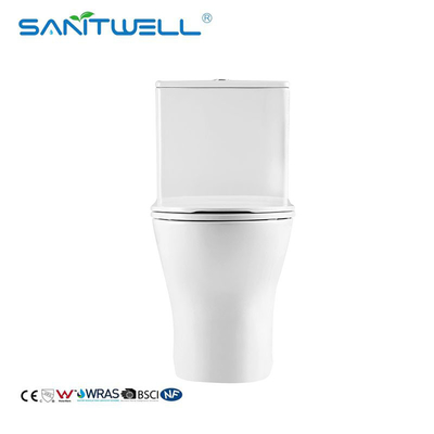 Popular Styles white washdown one piece western Chaozhou model human toilet closestool SWM8618