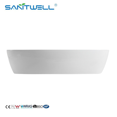 AB8483A Rectangular Shape Bathroom Sink Ceramic Wash Basin for bathroom above counter top