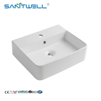 AB8589A Export Standard Bathroom Used Ceramic Basin Wash Hand Above Counter Basin