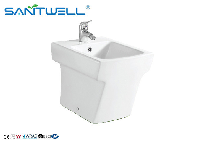 Women Floor Mounted Bidet Ceramic Non Electric Toilet Seat Bidet 505*352*383 mm