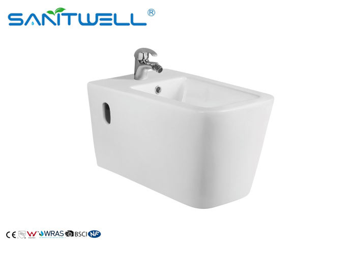 Bathroom Wall Hung Bidet WC Female Ceramic Clean Vagina 570*350*330mm