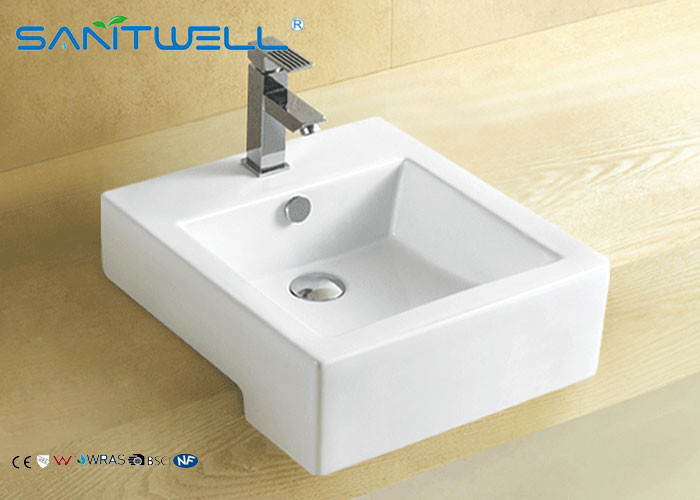 Dining Room Ceramic Antique Wash Basin with Thin Rim 475*420*160 mm