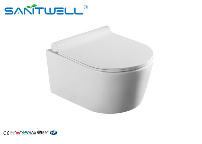 Bathroom Modern Wall Mounted Toilet Cistern Concealed Tank / Rimless Toilet / Rimless Wall Hung Toilet