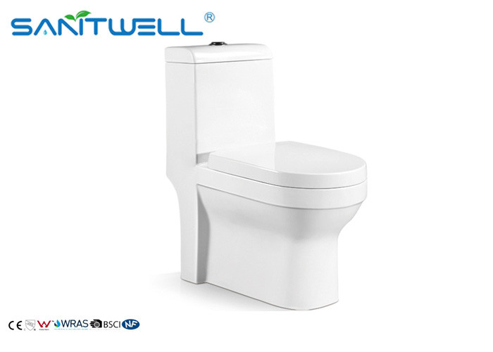 Popular Models Elegant Design Ceramic Toilet With Double Flushing Water System SWC2811