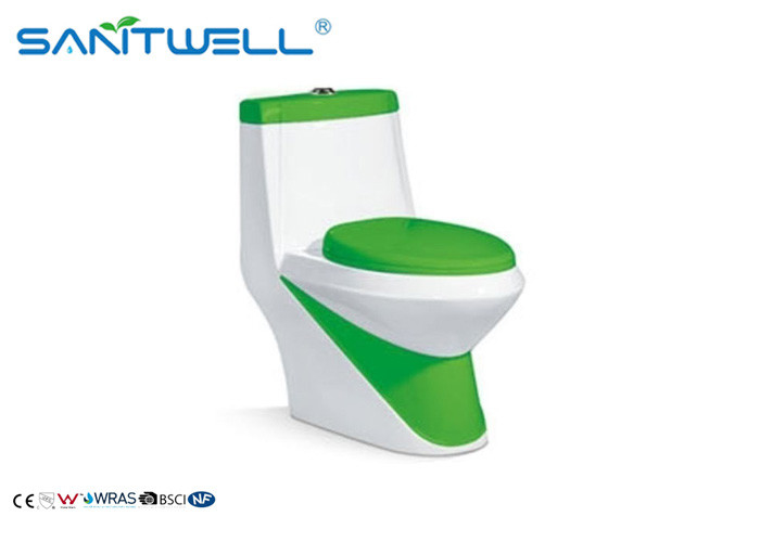 Luxury Commode Single Piece Toilet Bowl SWC311 730*410*720 Mm Ceramic Material
